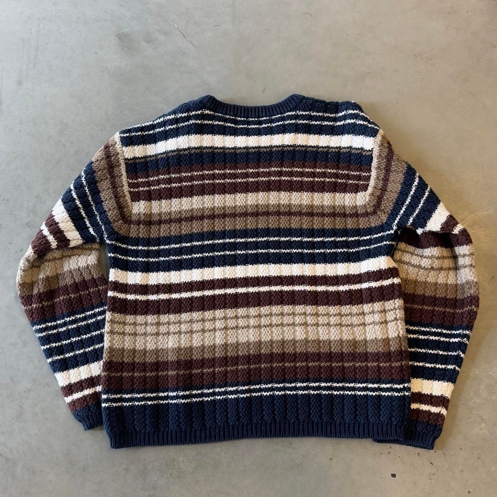 Vintage Christopher & banks striped knit pattern pullover sweater - Picture 3 of 6